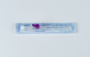 Kaniula (WENFLON) KD-FIX - 0.62 x 19mm  -  fioletowy
