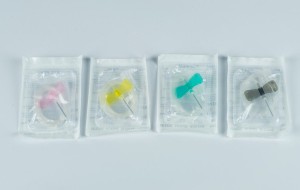 Kaniula dożylna typu motylek - KD-FLY - 20 G - żółta 