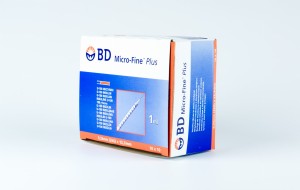 Strzykawki insulinowe BD Micro-Fine Plus - 1 ml U-100, z igłą 12,7mm x 0,33 (29G)